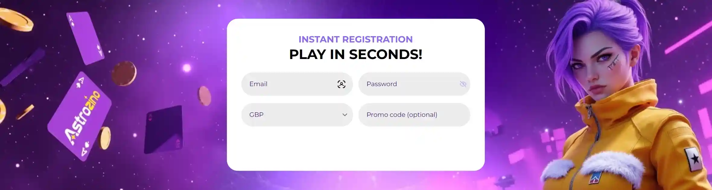 Astrozino Casino Banner